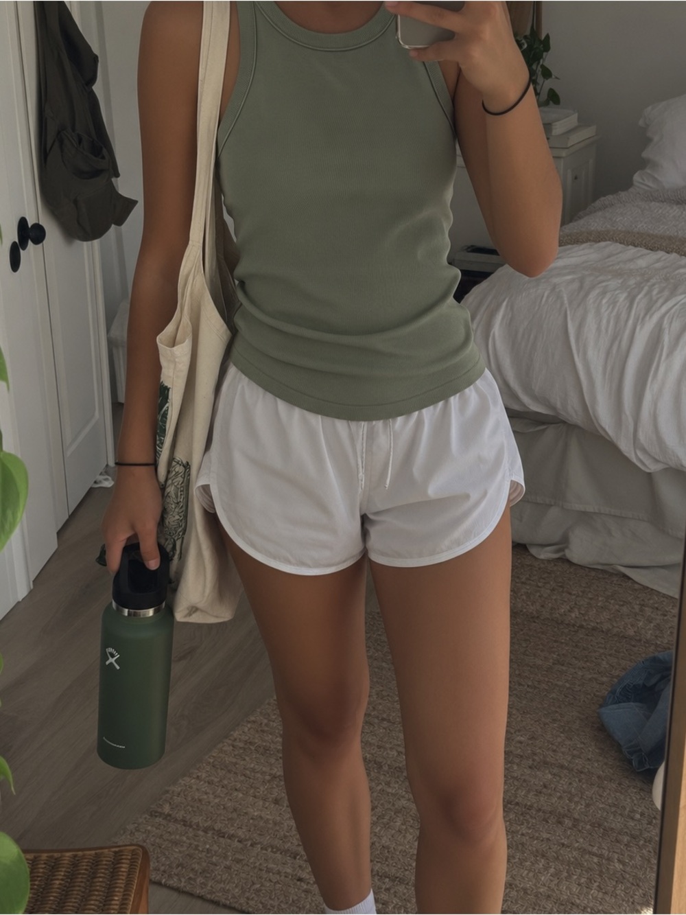 🌿 CALIA Ribbed Activewear Tank Top